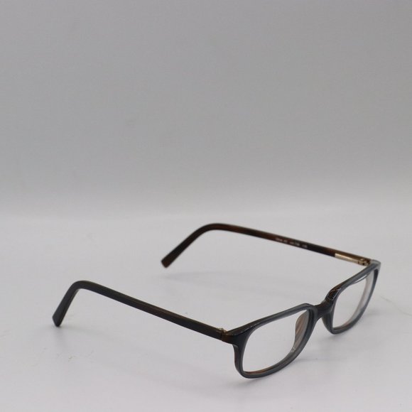 Blue Brown Square Hipster Style Unisex Glasses 47 19 135 Vintage Massimo - Picture 2 of 3